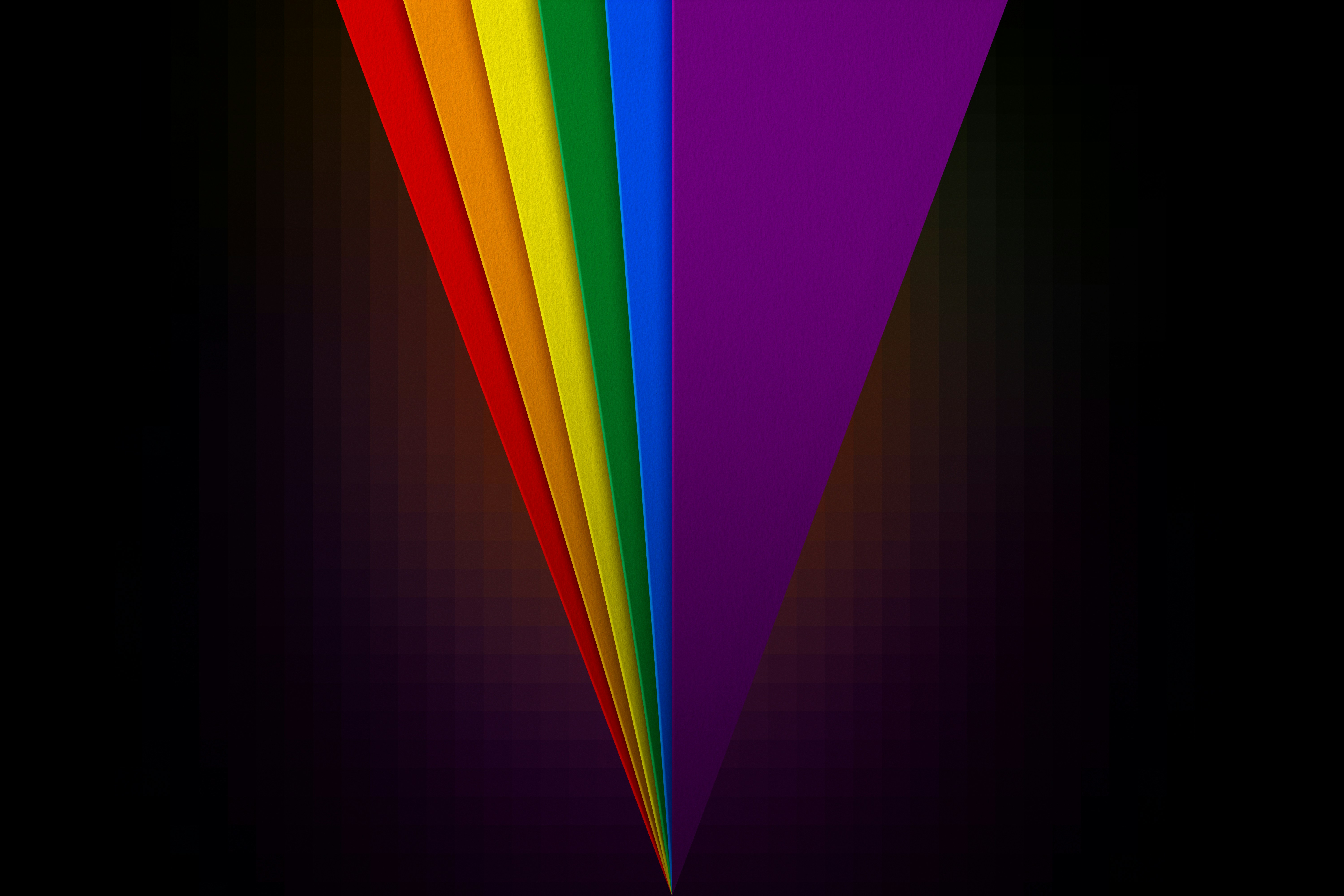 スペクトラムアナライザの画面